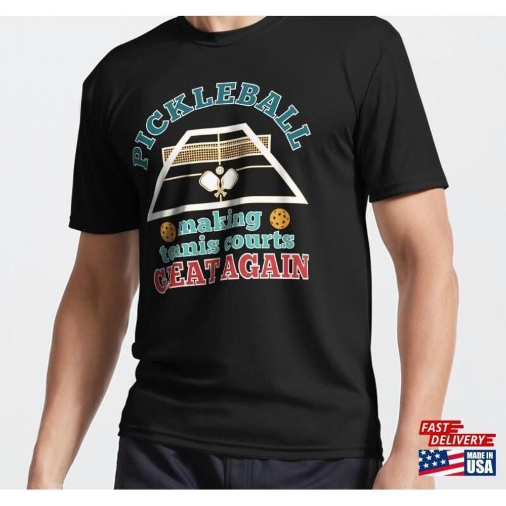 Pickleball Rules Active Tshirt  Unisex